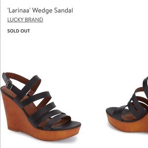 Lucky brand Larinna wedge